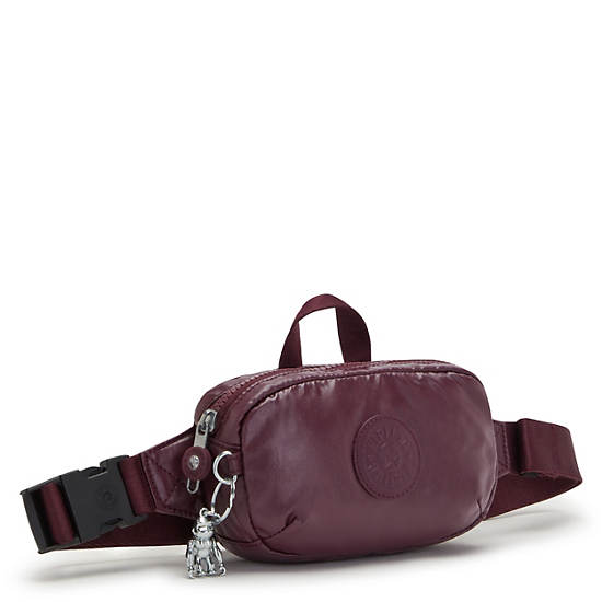 Sac De Taille Kipling Alys Metallic Bordeaux | FR 2213XY